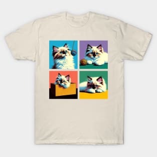 Ragdoll Pop Art - Cute Kitties T-Shirt